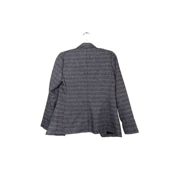 Express Textured Metallic Double Breasted Blazer - Picture 3 of 8